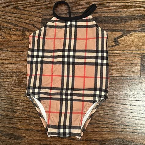 burberry child bathing suit